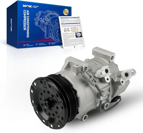Vista 10 de KAX Compresor de aire acondicionado con embrague, 98555 reemplazo para Honda Civic 2006 2007 2008 2009 2010 2011 1.8