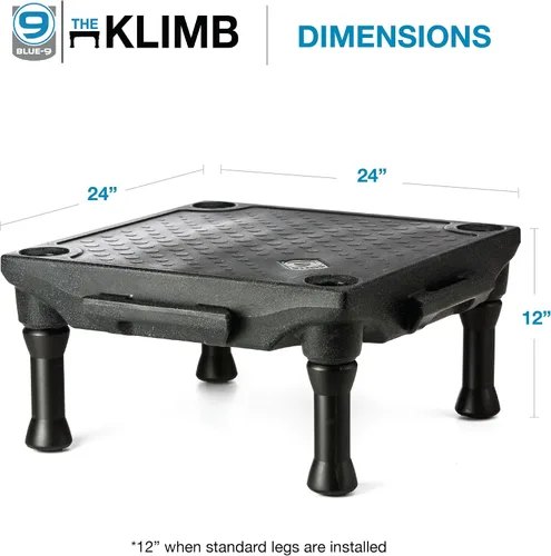 Vista 4 de Blue-9 Pet Products KLIMB - Plataforma de entrenamiento para perros y sistema de agilidad, duradero y portátil para uso en interiores o exteriores