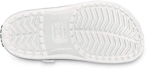 Vista 4 de Crocs Zuecos Crocband para hombre y mujer, Blanco
