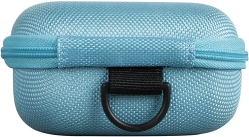 Vista 5 de Hermitshell Funda de viaje para Phomemo M02 / Phomemo M02 Pro/Phomemo M02S Mini impresora de pegatinas (azul claro)