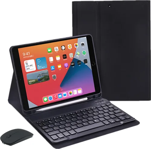 Vista 15 de ZGSENLAN - Funda con teclado de mouse para Galaxy Tab S6 Lite de 10.4 pulgadas 2024/2020/2022, SM-P620/P625/P610/P613/P615/P619, teclado Bluetooth
