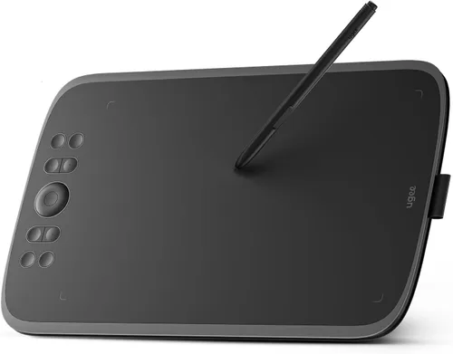 Vista 11 de UGEE Q6 - Tableta de dibujo de 6.5 x 4 pulgadas para teléfono Android con 6 teclas de acceso rápido, tableta gráfica, modo de dibujo ajustable