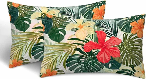 Vista 37 de Juego de 2 fundas de almohada de panal de abeja de 18 x 18 pulgadas, color amarillo miel, abstracto, fundas de almohada cuadradas de terciopelo