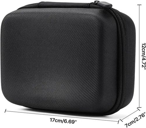 Vista 3 de Portable Storage Box Travel Carrying Case Pouches Organiser For Charging Cable Batteries Memory Cards Cameras And More Lightweight And Storage Case