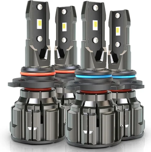 Vista 11 de POISON SCORPION Faros antiniebla H4, foco 6500K 600% con ventilador, paquete de 2