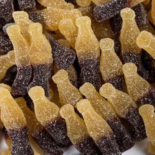 Vista 8 de Smarty Stop Sour Cola Bottle Gummy Candy (1 libra (paquete de 1), goma de mascar grande