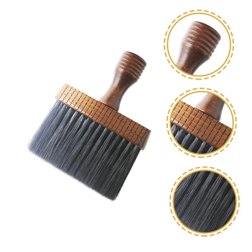 Vista 7 de FOMIYES Cepillo limpiador facial Cepillo limpiador de pelo para hombres Peine de pelo para burlas Peine de peluquería Peluquería Plumero Peluquería