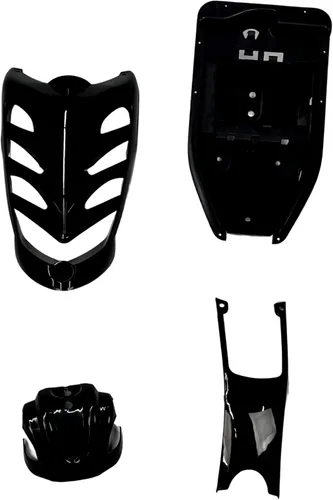 Vista 9 de Plástico para parachoques delantero RedCap ATV Quad para RedCat VX 150cc, Baja 90, Roketa, Yamoto 250cc, 110cc, 125cc (Negro)