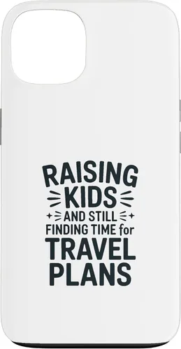 Vista 7 de Raising Kids and Still Finding Time for Travel Plans Case for iPhone 17
