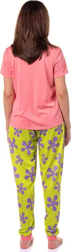 Vista 4 de Nickelodeon - Conjunto de pijama para mujer, diseño de Bob Esponja, Patrick Star