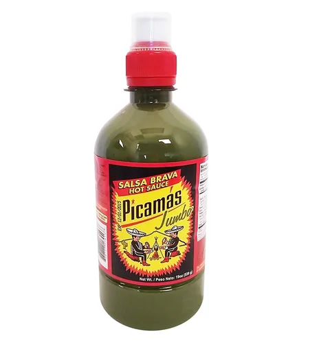 Vista 6 de PICAMAS - Salsa Brava picante verde de 6.2 onzas botellas (paquete de 3)