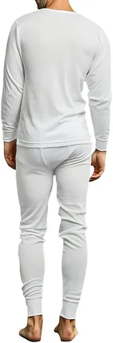 Vista 2 de Knocker - Conjunto de ropa interior térmica larga para hombres, parte superior e inferior