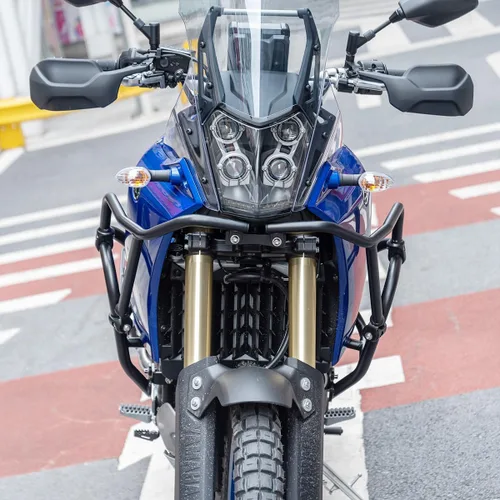 Vista 10 de Protector inferior del motor de la motocicleta, parachoques de carretera, barras de choque para Y-amaha Tenere 700 XTZ700 T700 T7 2019 2020 2021