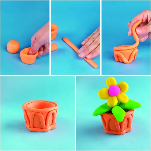 Vista 10 de Play Doh - Compuesto para modelado, paquete de 10 colores surtidos, no tóxico, latas de 2 onzas, regalos para relleno de calcetines navideños