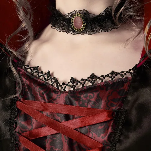 Vista 5 de Morph Halloween Vampire Costume For Girls Kids Girl Vampire Costume Scary Little Girl Vampire Costume Royal Vampire