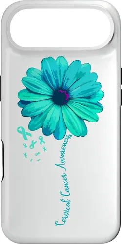Vista 27 de Cervical Cancer Awareness Family Case Survivor Pretty Gift Case for iPhone 17