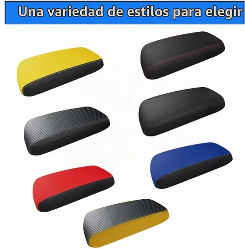 Vista 5 de Funda para reposabrazos de consola central de automóvil para Kia Optima 2016, 2017, 2018, 2019, 2020, de piel, antiarañazos, funda de asiento
