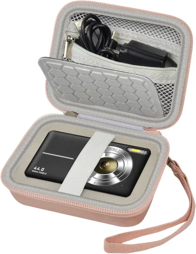 Vista 21 de Estuche protector y de transporte para cámara digital, AbergBest 21 megapíxeles 2.7" LCD recargable HD/Kodak Pixpro/Canon PowerShot ELPH 180/190