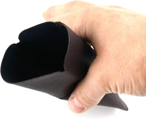 Vista 9 de Dockem Minima - Funda tipo cartera para iPhone 11 y iPhone XR (modelos de iPhone de 6.1 pulgadas), funda sintética ultradelgada de piel vegana
