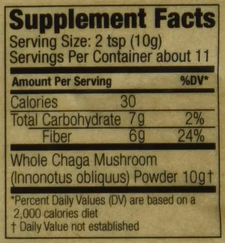 Vista 10 de Sayan Siberian Pure - Polvo de chaga grueso crudo de 4 onzas / 3.99 oz – Té súper antioxidante cosechado en bosque silvestre de primera calidad