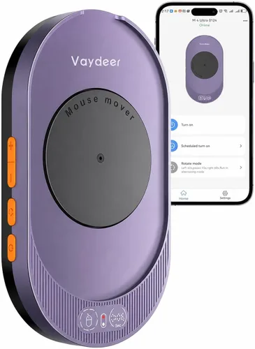 Vista 12 de Vaydeer Movedor de Ratón Indetectable, Dispositivo Jiggler de Ratón M4 con Interruptor de Encendido/Apagado, Agitador Libre de Controladores
