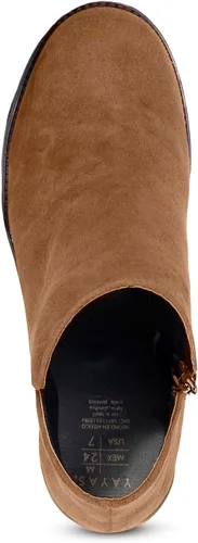 Vista 3 de Botas Yayas Tucson para mujer, fabricadas en México, botas Tucson elegantes, formales, casuales y fáciles de combinar., Melle