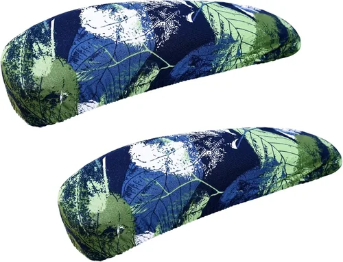 Vista 65 de Smiry fundas elásticas estampadas para silla de oficina de computadora, fundas universales para sillas giratorias de escritorio, extraíbles