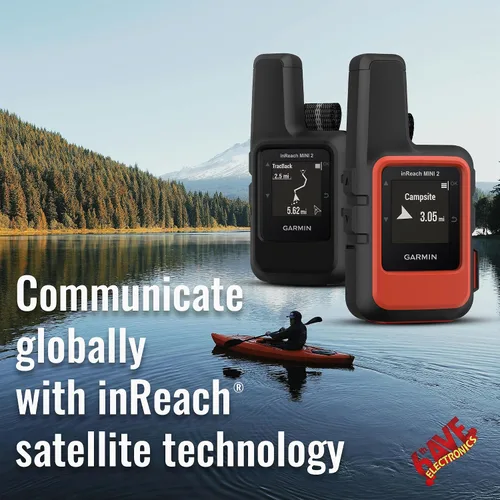 Vista 6 de Garmin inReach Mini 2 - Comunicador satelital, diseño ligero y compacto, resistente, portátil GPS portátil para senderismo, dispositivo