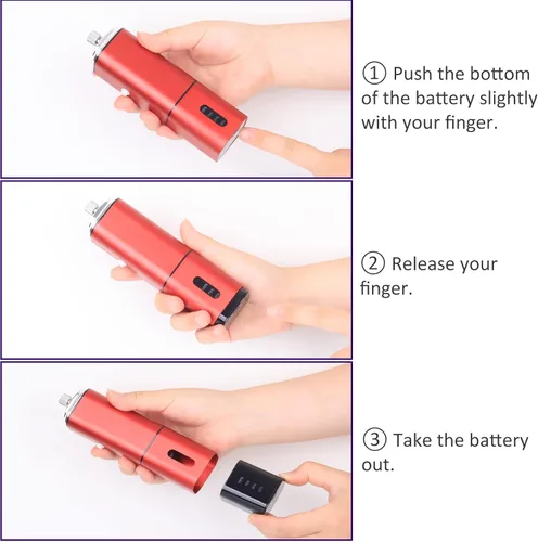 Vista 2 de Kit de aerógrafo Casubaris con compresor, kit de aerógrafo portátil recargable sin cable, pluma de aerógrafo de doble acción con parada automática