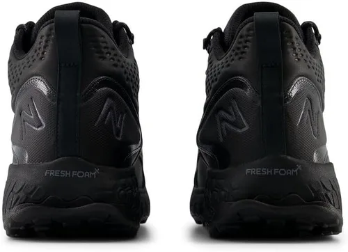 Vista 6 de New Balance Fresh Foam X Hierro V1 Zapatillas de Trail de Corte Medio para Hombre Negro/Castlerock/Phantom