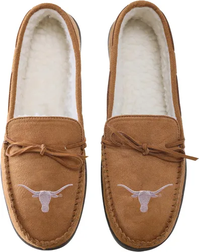 Vista 28 de FOCO NCAA NCAA - Pantuflas tipo mocasín con logotipo de equipo universitario para hombre