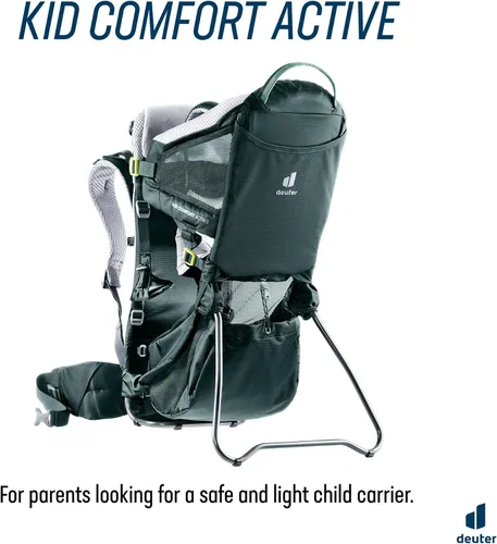 Vista 2 de Deuter Kid Comfort Mochila de transporte infantil activo para senderismo Bosque