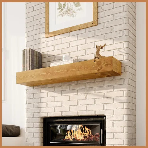 Vista 35 de Muestras de color de madera de pino natural Avana - Encuentra tu combinación perfecta para estantes de repisa - Muestras de madera auténticas - 5