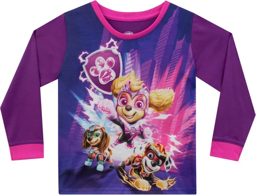 Vista 2 de Paw Patrol Pijamas Pijamas Liberty, Marshall, Skye para niñas Pijamas de The Mighty Movie para niñas Producto