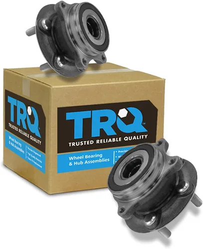 Vista 92 de TRQ Juego de 2 rodamientos de rueda delantera y conjunto de cubo compatible con Tesla 3 2020 Y 2018-2019 para Tesla 3 2020 Tesla Y AWD 2018-2019