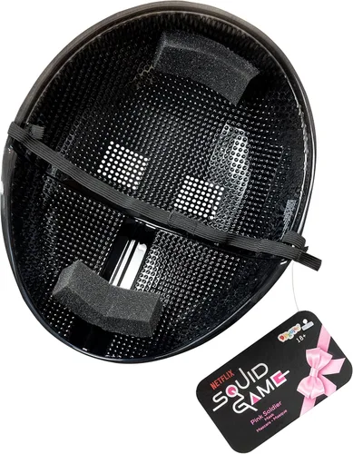 Vista 3 de Disguise Netflix - Máscaras oficiales del juego del calamar, talla única, máscaras de disfraz para adultos