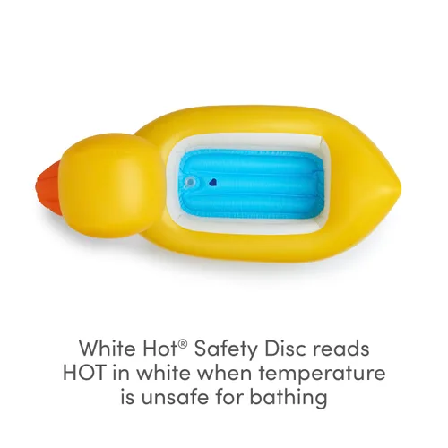 Vista 3 de Pato Munchkin White inflable para bañera, Total 1, Duck