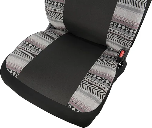 Vista 2 de Hooey - Funda de asiento de respaldo bajo, protección duradera de asiento de cubo, fácil de instalar fundas de asiento para auto, Hazer (Baja)