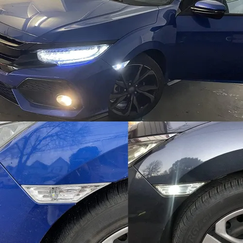 Vista 4 de Luces de posición NSLUMO delanteras de LED para Honda Civic OEM#H02551127N