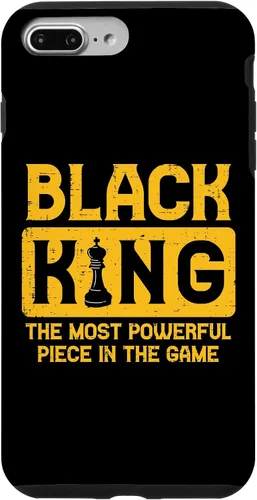 Vista 12 de Black King Chess Black Pride History BHM African Men Gift Case for iPhone 17