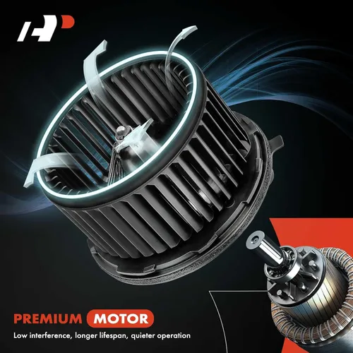 Vista 5 de A-Premium Motor del ventilador del calentador de HVAC delantero con jaula del ventilador Compatible con Nissan Pathfinder 1996-2004, Maxima
