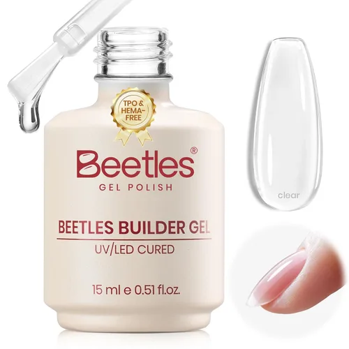 Vista 8 de Beetles - Gel constructor para uñas, 8 en 1, 0.51 onzas líquidas, gel