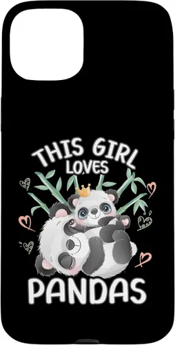 Vista 9 de This Girls Loves Pandas' for Teen Girls Case for iPhone 17