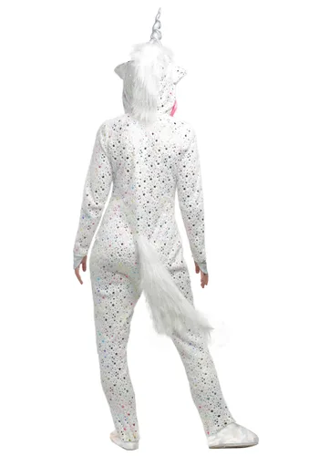 Vista 2 de Disfraz para mujer Magical Unicorn Multicolor