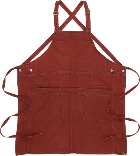 Vista 6 de Chef Works - Delantal unisex con espalda cruzada