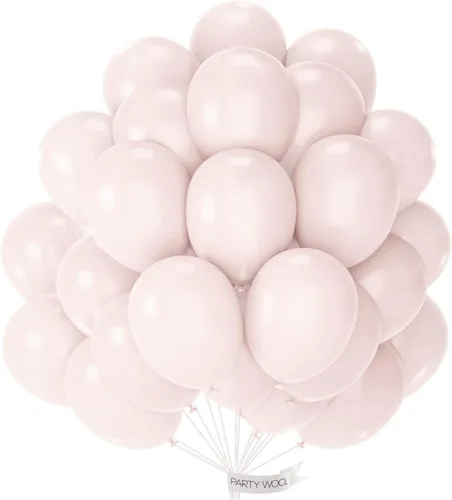 Vista 124 de PartyWoo - Globos de color albaricoque retro, 120 unidades de 5 pulgadas, de látex, para arco de globos, decoración de fiesta y de cumpleaños