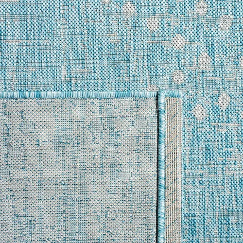 Vista 4 de SAFAVIEH Courtyard Collection CY8394 - Alfombra decorativa para interiores y exteriores, impermeable, fácil limpieza, 2 pies 2 pulgadas x 9 pies