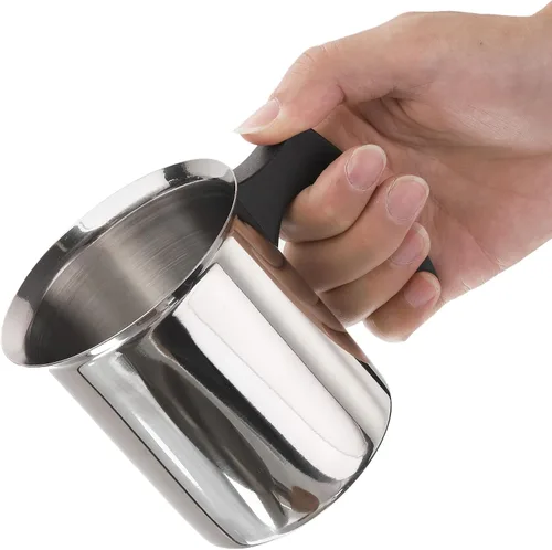 Vista 5 de UXCell Dispensador manual de crema batida, fabricante de crema de mano de acero inoxidable de 13 oz/13.5 fl oz DIY