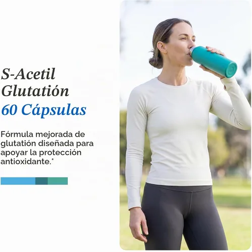 Vista 5 de XYMOGEN S-acetil glutatión, 60 cápsulas