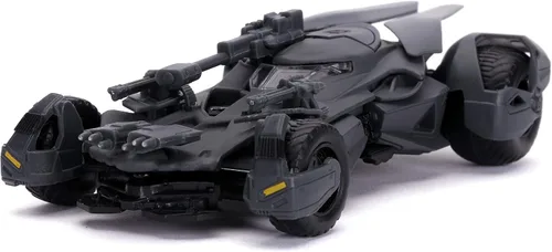 Vista 5 de Jada Juguetes DC Comics Justice League Batman & Batmobile 1:32 Die - Vehículo fundido con figura